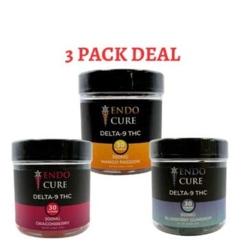 ENDOCURE DELTA 9 THC GUMMY BUNDLE