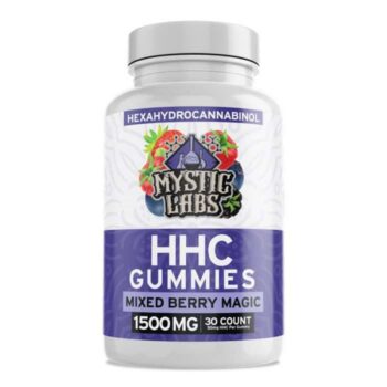 Mystic Labs HHC Gummies Bottle (30 count