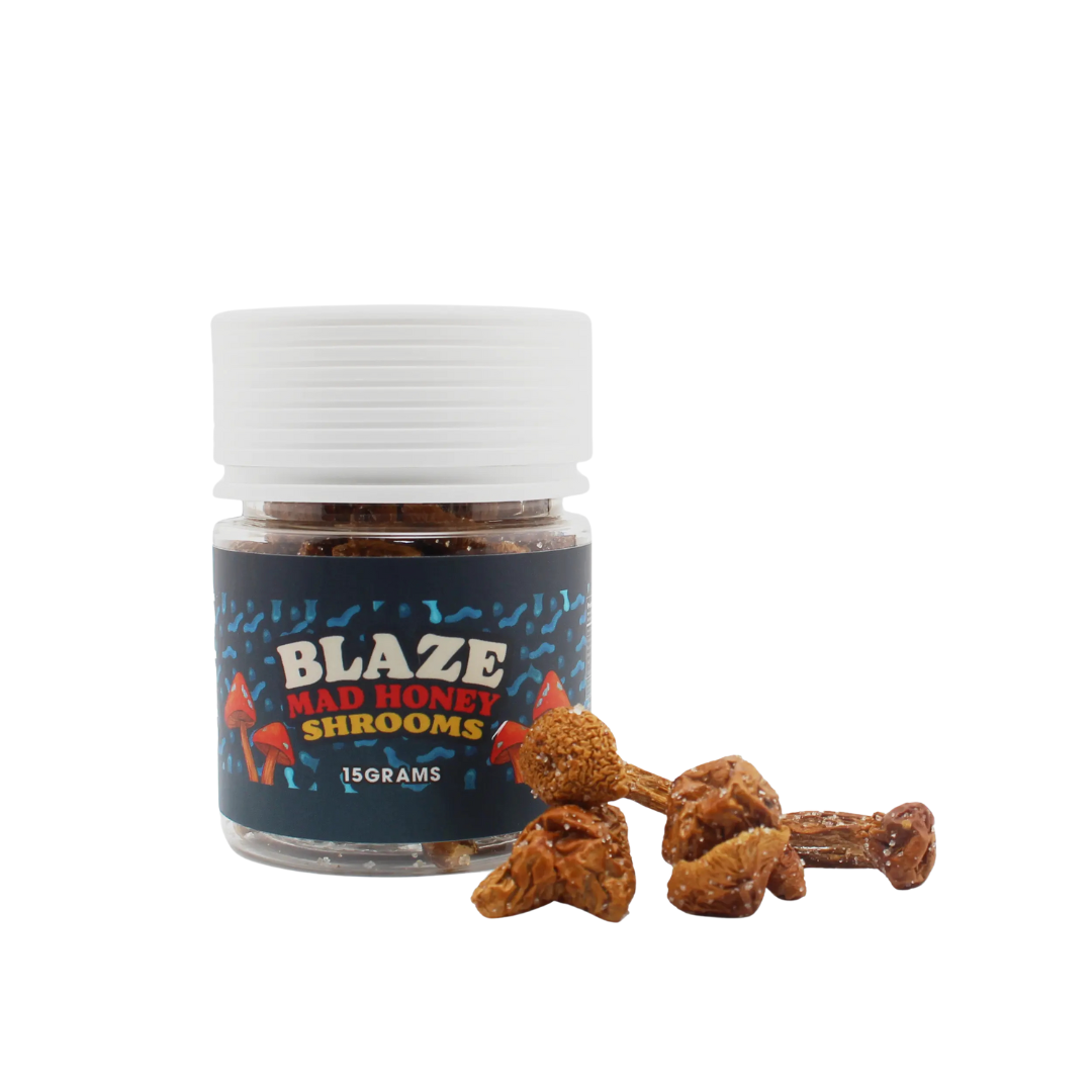 Blaze Mad Honey Shrooms 15 Grams