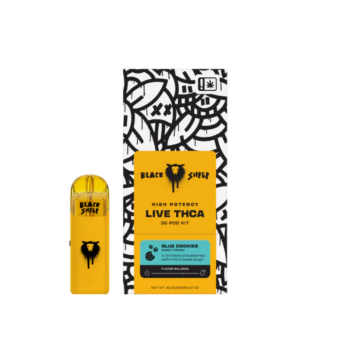 BLACK SHEEP - 3 GRAM THCA QUAD BLEND - STARTER KITS AND POD REFILLS - Starter Kit, Blue Cookies