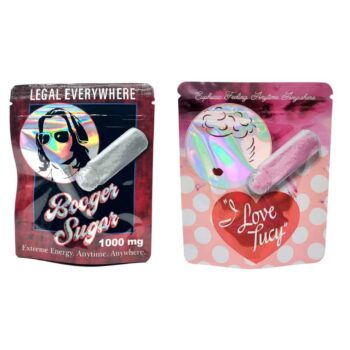 Booger Sugar 1000mg snortable caffeine powder packaging