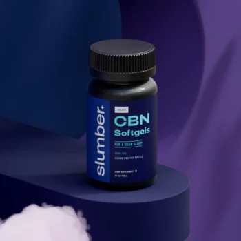 Slumber CBN Softgels THC-Free Sleep Aid Capsules