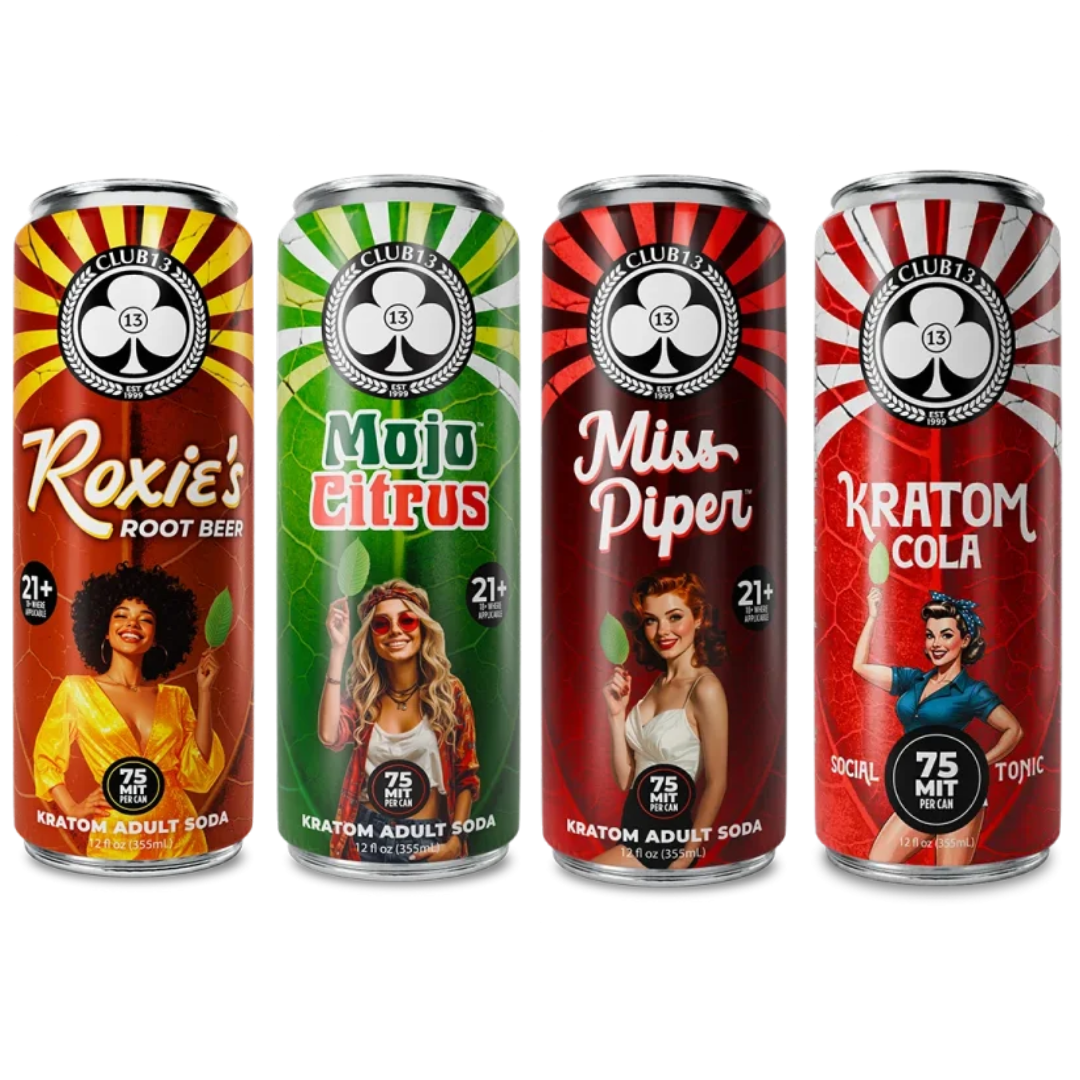 Club 13 – Kratom Soda Front