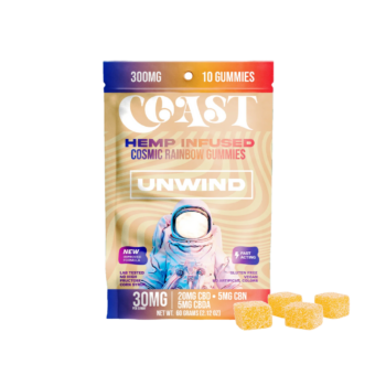 Coast - Unwind Gummies (CBD