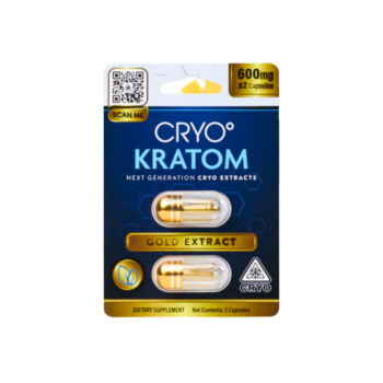 Cryo Kratom Gold Extract Capsules