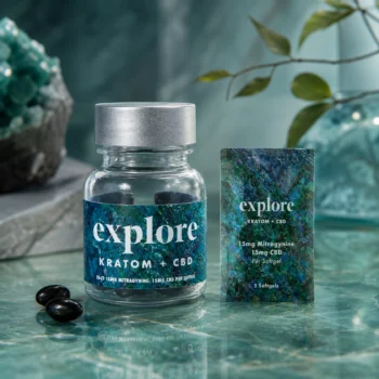 EXPLORE KRATOM EXTRACT + CBD