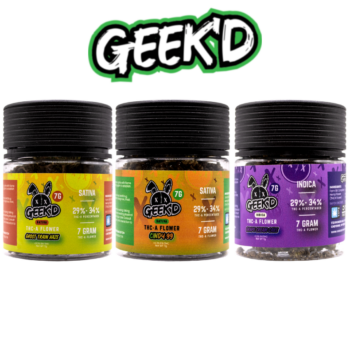 GEEK'D - THC-A FLOWER | 7 GRAM