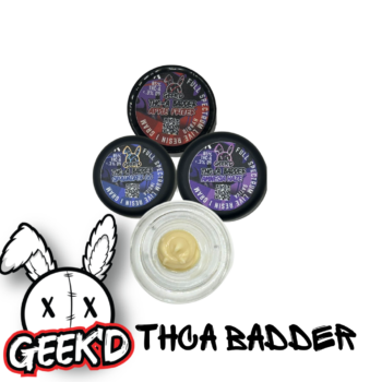 GEEK'D - THCA LIVE RESIN BADDER 1G