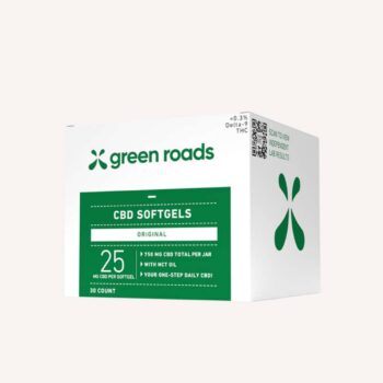 Green Roads 25mg CBD Soft Gels