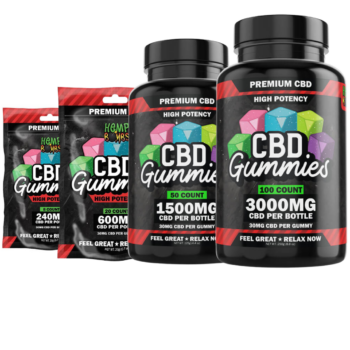 Hemp Bombs High Potency CBD Gummies