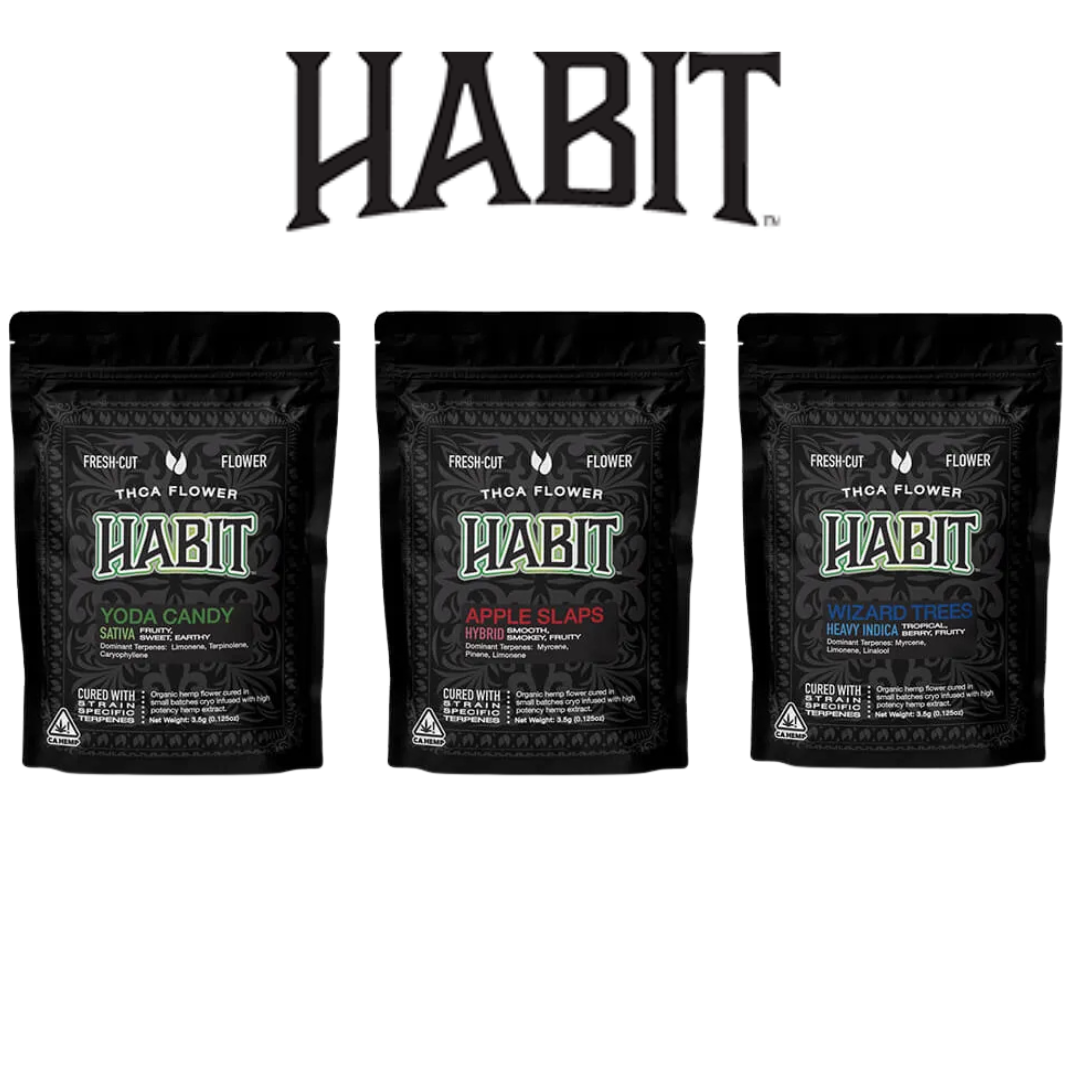 Habit – 3.5g Flower Front