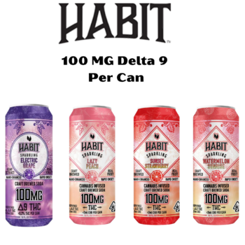 HABIT - 100MG DELTA 9 SPARKLING SODA