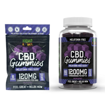 Hemp Bombs - CBD Gummies Melatonin-Free Sleep