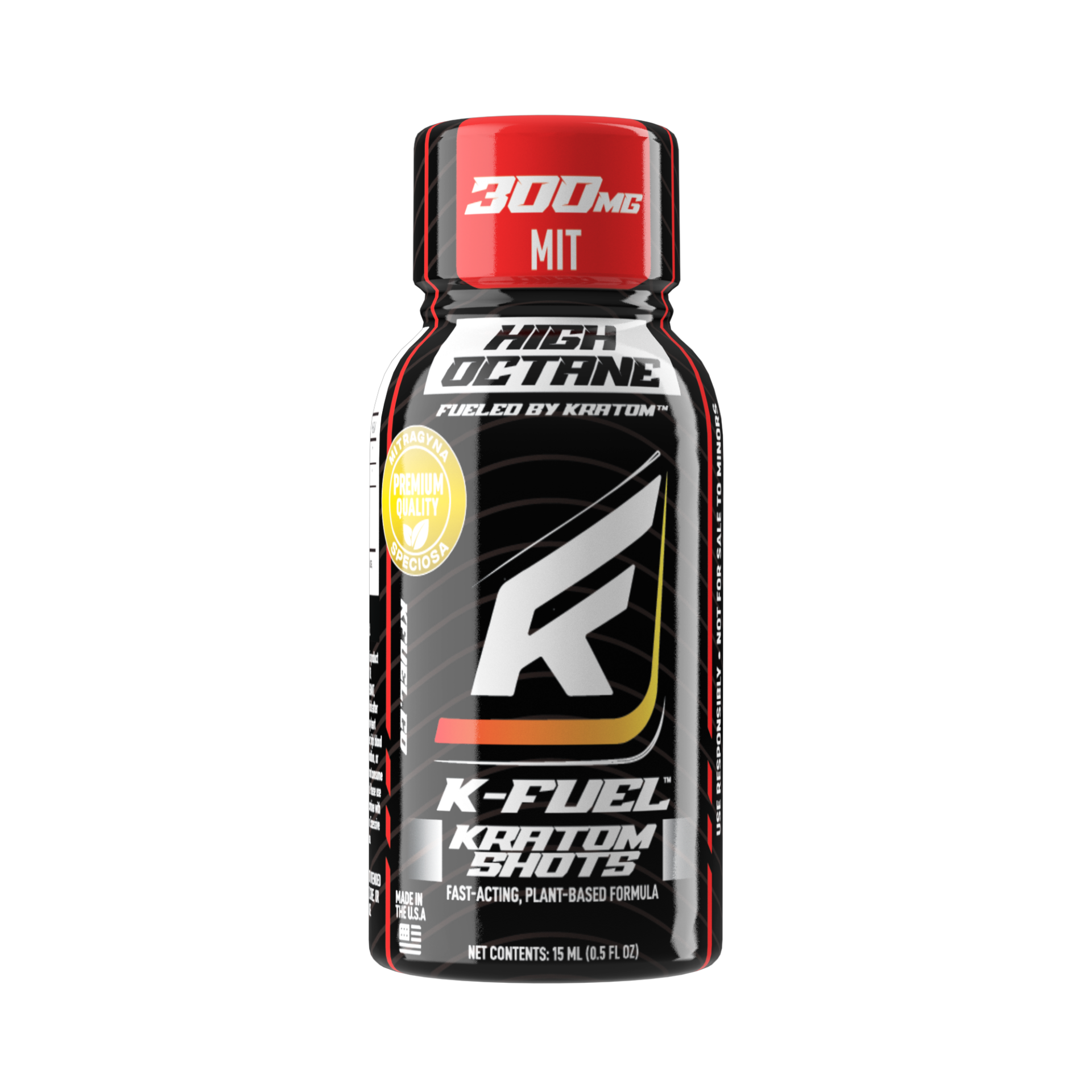 Ultra-potent 300mg kratom shot for energy