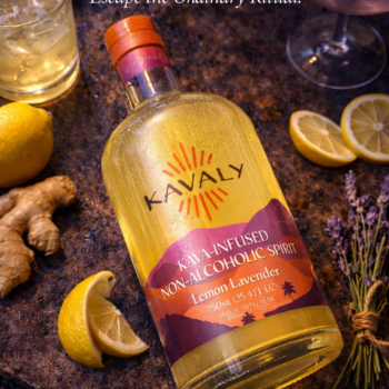 Kavaly alcohol free kava spirit for mocktails