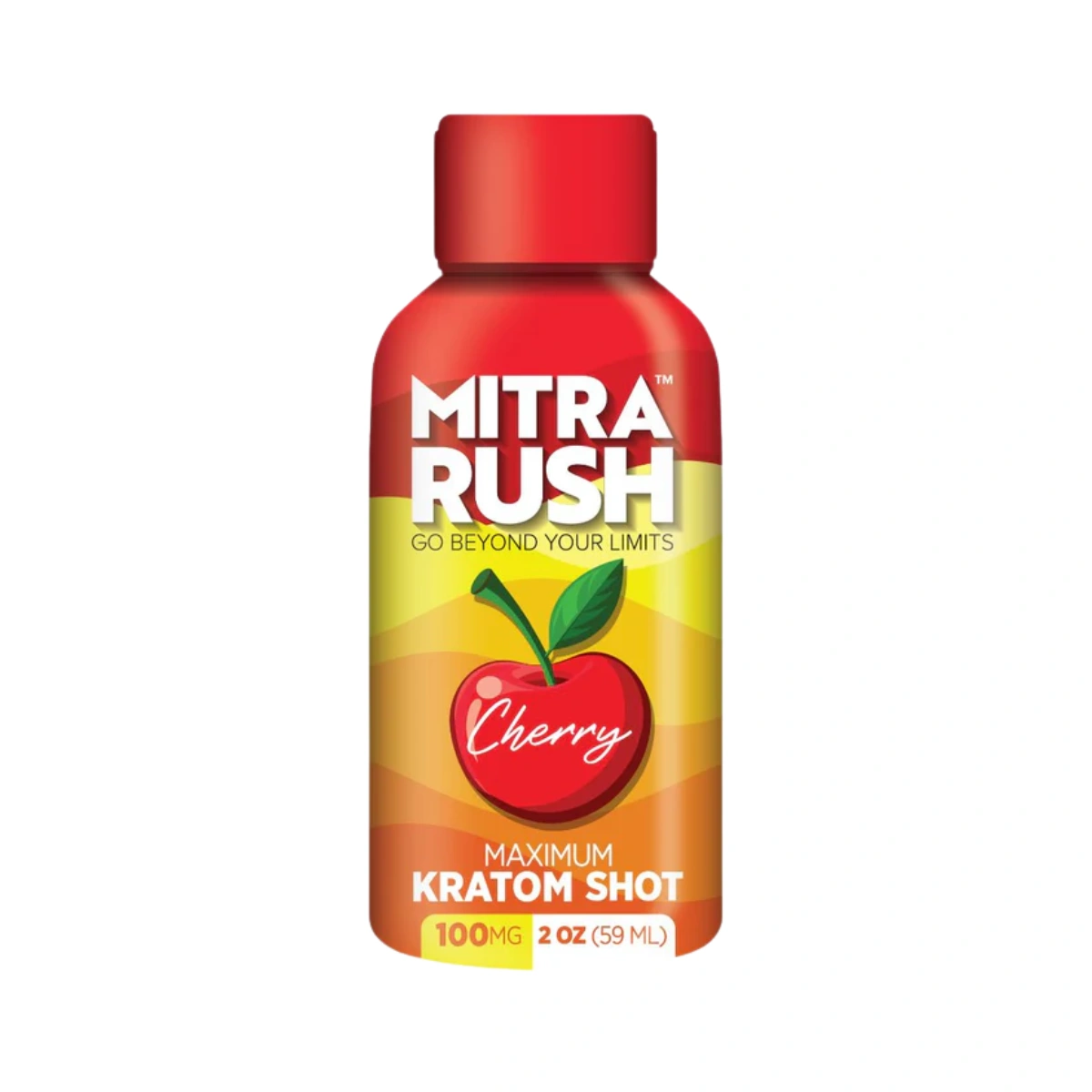 MITRARUSH CHERRY BOMB KRATOM SHOT 100mg MIT
