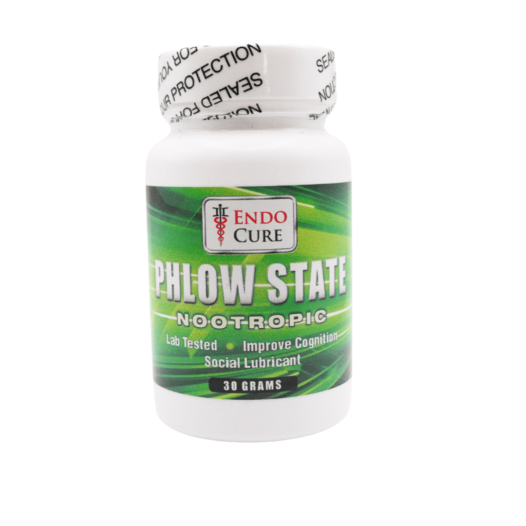 Phlow State Nootropic phenibut Powder 30 Gram Cognitive Support