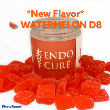 EndoCure Delta 8 Watermelon Gummies 1000mg