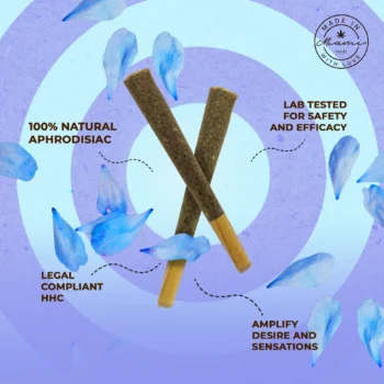 NUUD Blue Lotus Pre-Rolled Sex Joint 1 Gram HHC