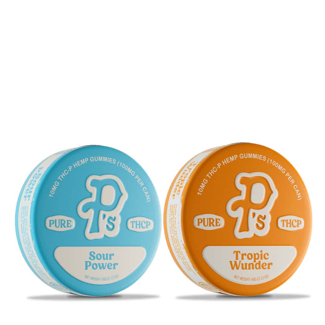 Pure P’s 10 Pack 10 mg THCp Gummies
