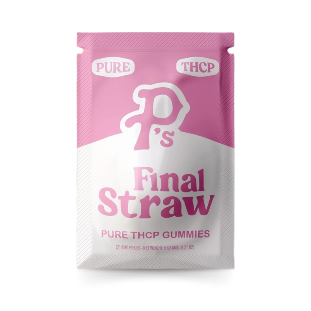 Pushin’ P’s Pure THC-P Gummies 2ct Final Straw