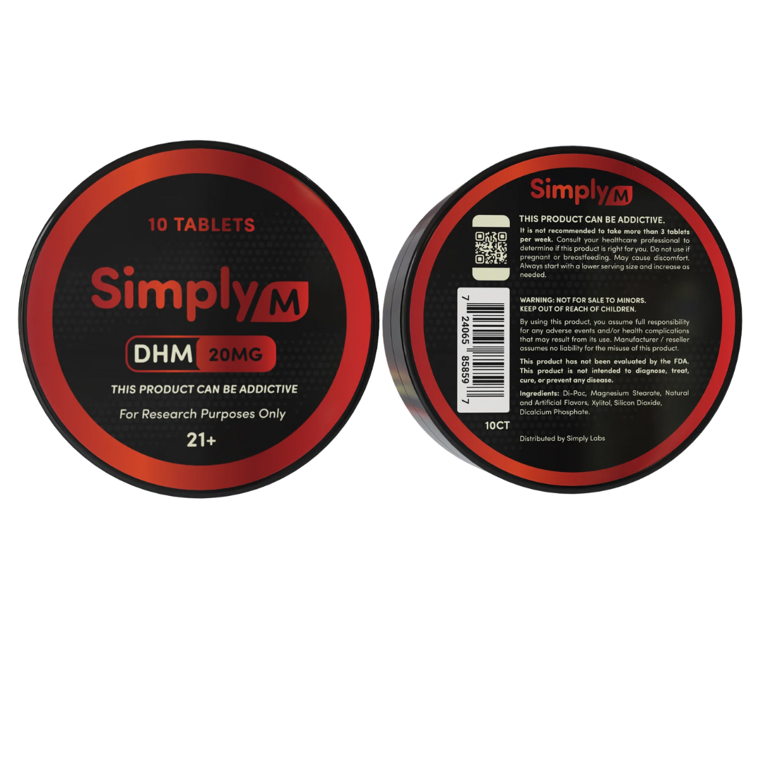 Simply M - 20mg DHM Tablets