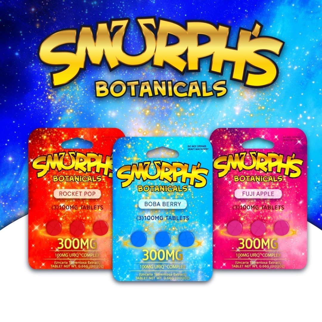 Smurph's Botanicals - 300MG URIQ Complex Tablets (Uncaria Tomentosa)