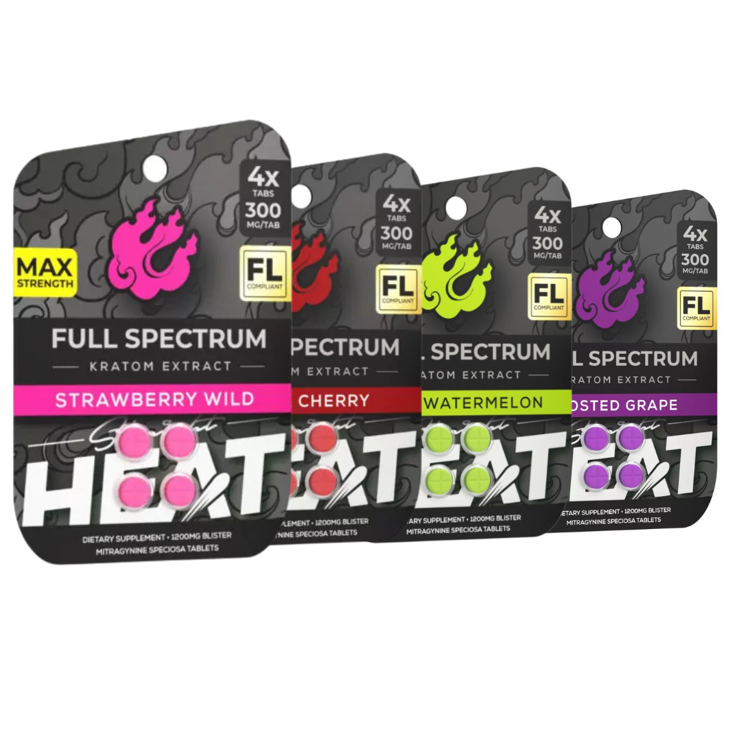 Straight Heat – 1200mg Front