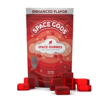 Space Gods Delta 9 THC+CBD 1:1 Gummies
