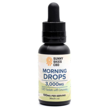 Sunny Skies CBD - Morning Drops 3000MG Tincture