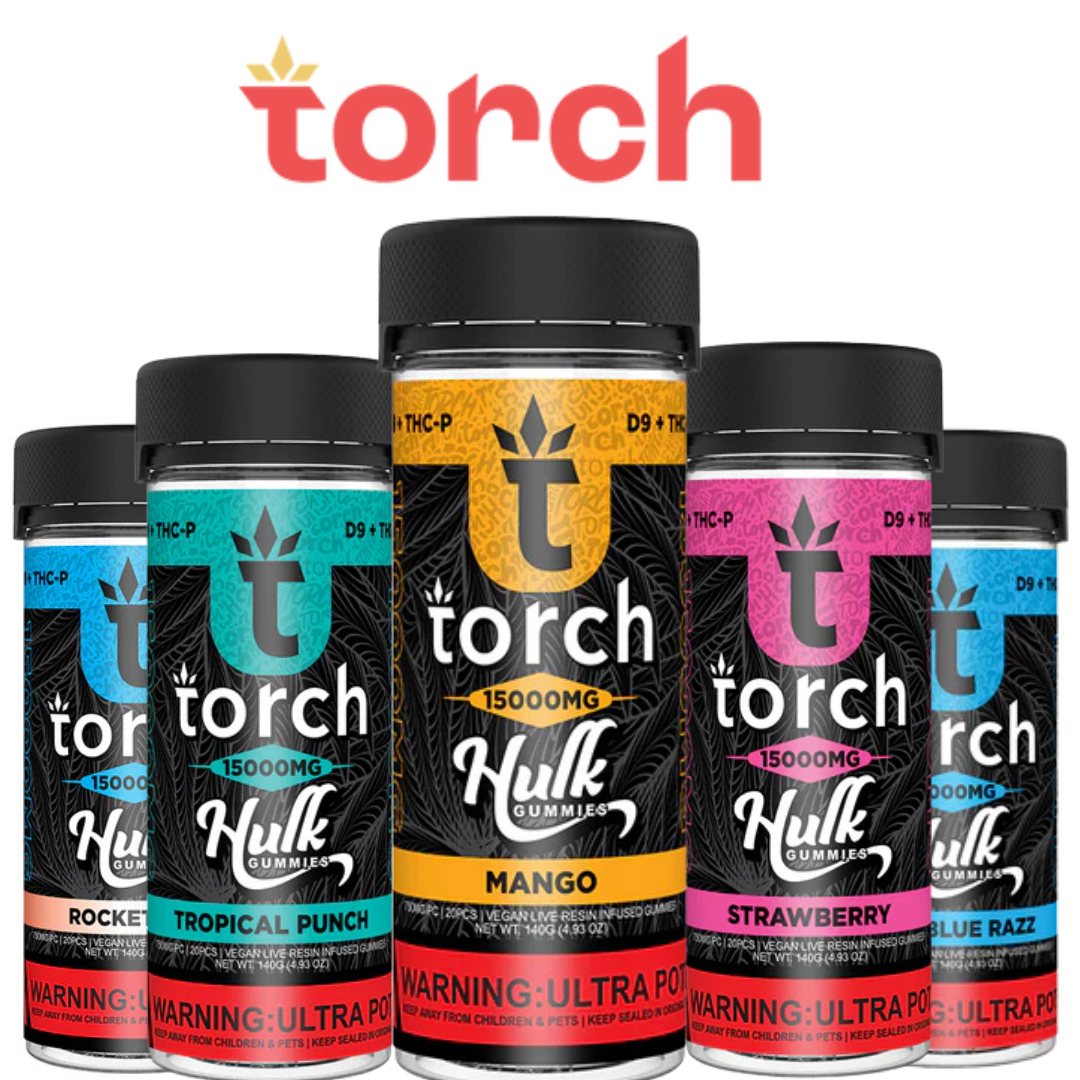 Torch Delta 9 + THCP Gummies 15000MG