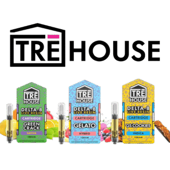 TRE HOUSE LIVE RESIN DELTA 8 CARTS