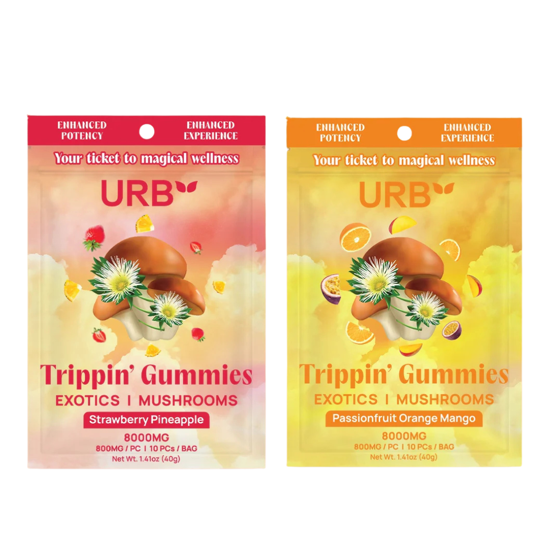 Urb Trippin’ Gummies Front