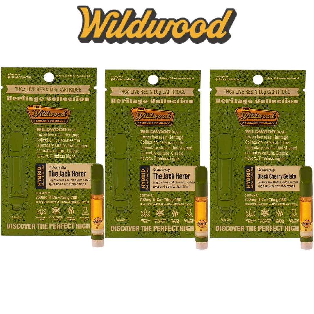 Wildwood - 1G Heritage Collection THCa Live Resin Cartridge