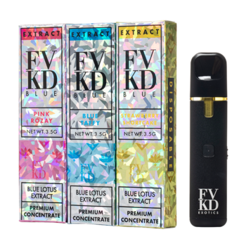 FVKD Blue Lotus Disposable 3.5g Botanical Vape