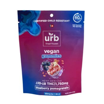 URB 50mg DELTA 8 VEGAN GUMMIES
