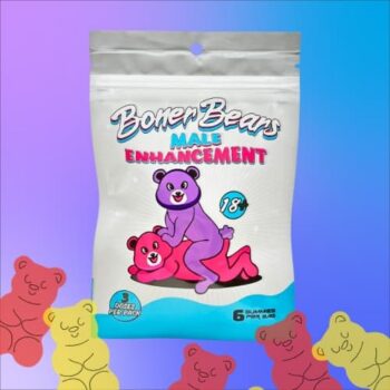 BONER BEARS SEX BOOST GUMMIES | MEN & WOMEN