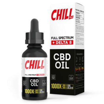 CHILL Delta 8 THC Tincture (1000 & 1500mg available)
