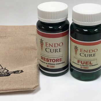 EndoCure CBD Bundle Bag with Fuel and Restore Capsules