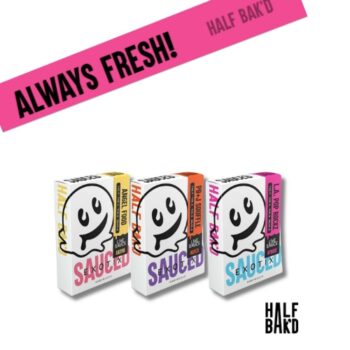HALF BAK'D SAUCE'D EXOTIX 4G DISPOSABLE VAPE