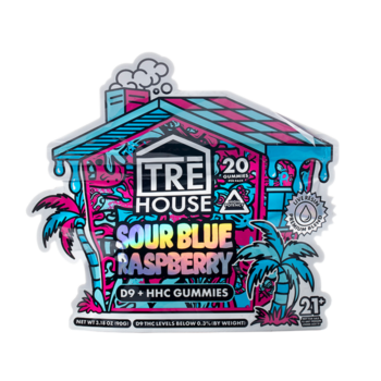 TRE HOUSE DELTA 9 THC+HHC 400MG GUMMIES